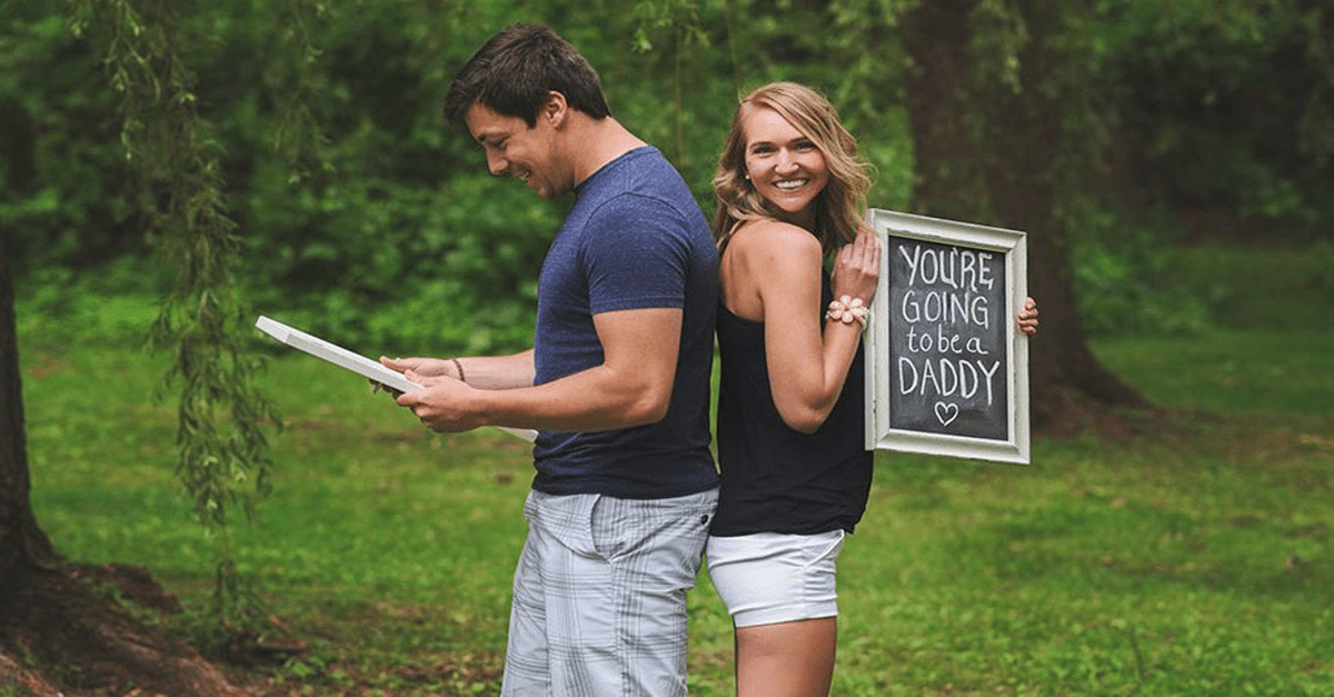 She Surprises Her Husband With Pregnancy Announcement During Epic Photoshoot 